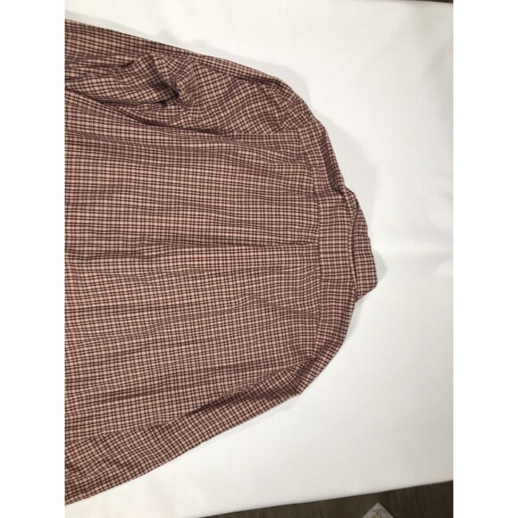Ralph Lauren Polo Oxford Button Up Red Plaid Long Sleeve L Shirt Classic Fit - Picture 9 of 9
